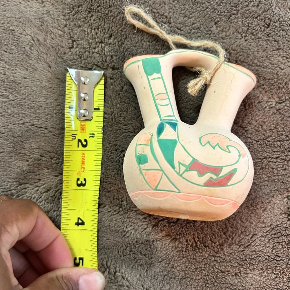 Vintage Pueblo Wedding Vase - 4’’